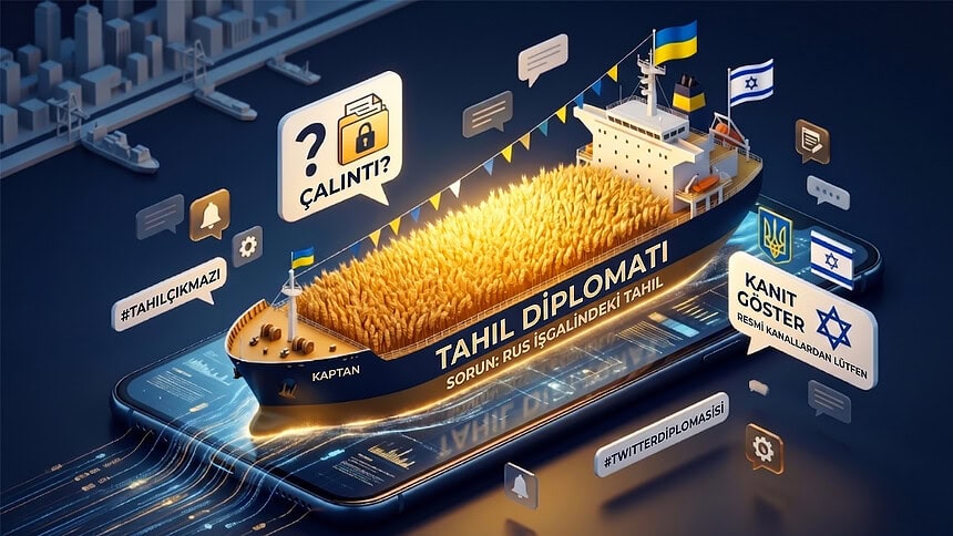 Ukrayna ve İsrail Sosyal Medyada Tahıl restleşmesi