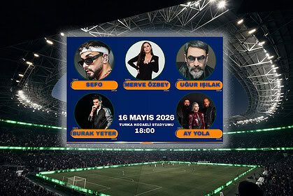 Turka Kocaeli Stadyumu'nda Gençlik Rüzgarı Esecek!