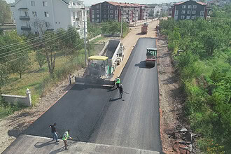 3 İlçede Yol Seferberliği: 46 Bin Metrekare Parke