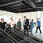 Kartepe Belediye Başkanı Kocaman Acısu Spor Salonu İnşaatını İnceledi