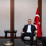 Bakan Fidan, Haşdi Şabi Komisyonu Başkanı el-Feyyad ile bir araya geldi