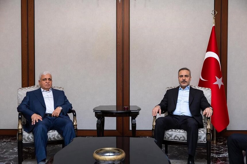 Bakan Fidan, Haşdi Şabi Komisyonu Başkanı el-Feyyad ile bir araya geldi