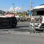 Çayırova'da Tırla Çarpışan İşçi Servisi Devrildi 8 Yaralı