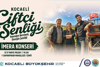 11. Kocaeli Çiftçi Şenliği'nde Karadeniz Müziğinin Sevilen Grubu İmera Sahne Alacak!