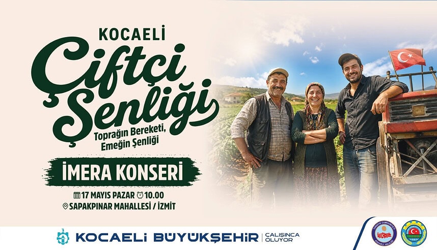 11. Kocaeli Çiftçi Şenliği'nde Karadeniz Müziğinin Sevilen Grubu İmera Sahne Alacak!