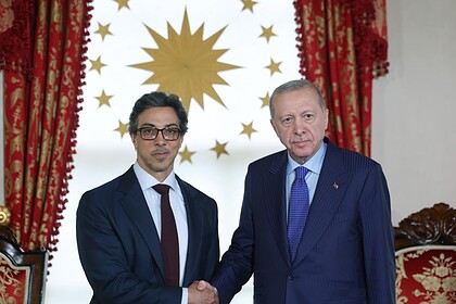 Cumhurbaşkanı Erdoğan, BAE Devlet Başkan Yardımcısı Al Nahyan’ı Kabul Etti