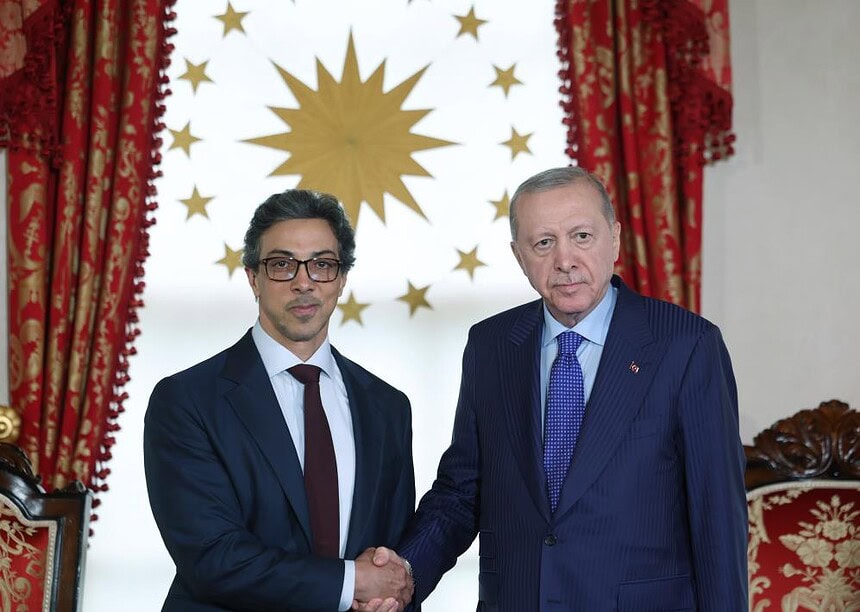 Cumhurbaşkanı Erdoğan, BAE Devlet Başkan Yardımcısı Al Nahyan’ı Kabul Etti