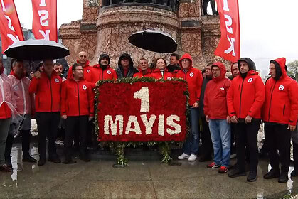 DİSK Genel Başkanı Arzu Çerkezoğlu Taksim’den Seslendi: "Burası 1 Mayıs Meydanıdır, Dünyanın Gözü Burada!"