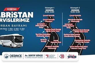 Derince Çınarlı Deprem Şehitliği Ücretsiz Seferleri Başlıyor: İşte Saatler ve Güzergahlar!