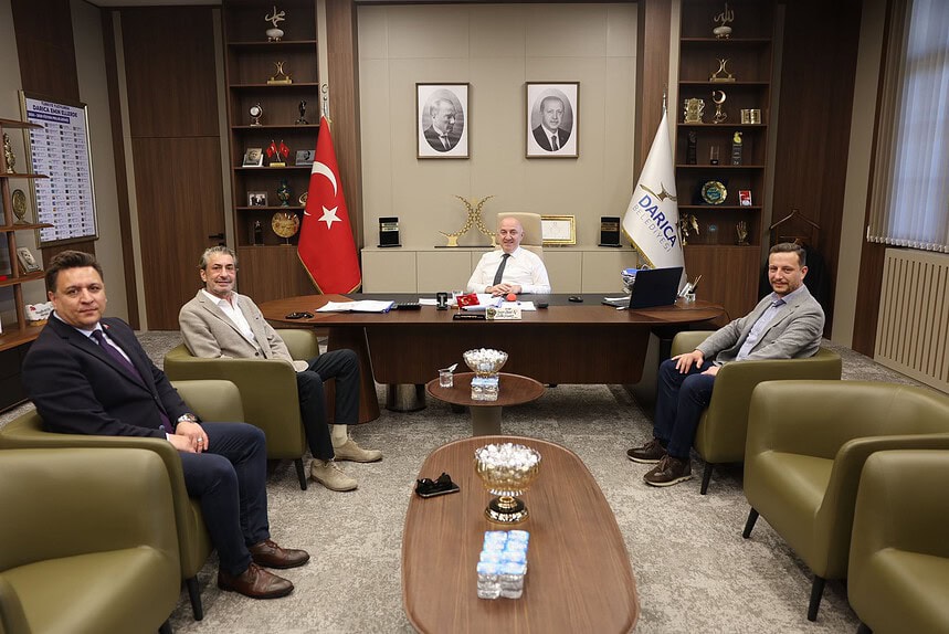 Darıca Belediye Başkanı Muzaffer Bıyık, Erkan Petekkaya’yı Ağırladı!
