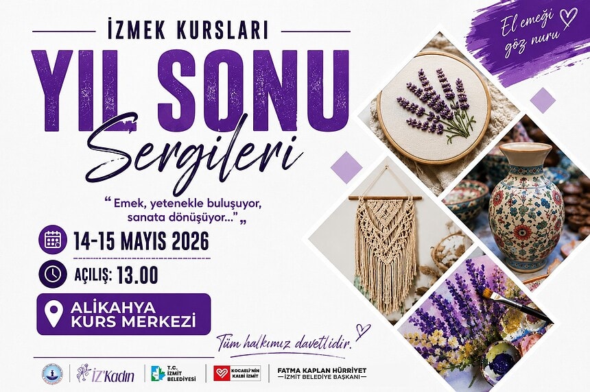 İzmitli Kadınların Gurur Günü: Alikahya İZMEK Sergisi 14 Mayıs’ta Açılıyor!