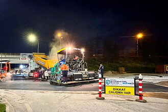 İzmit Vatan Caddesi Kavşağı Yenilendi! Gece Başlayan Asfalt Çalışması Sabaha Bitti