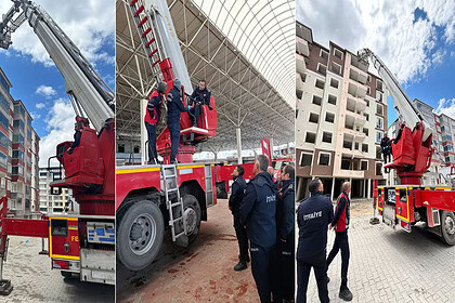Kocaeli İtfaiyesi, Tecrübesini Besni İtfaiyesi İle Paylaştı
