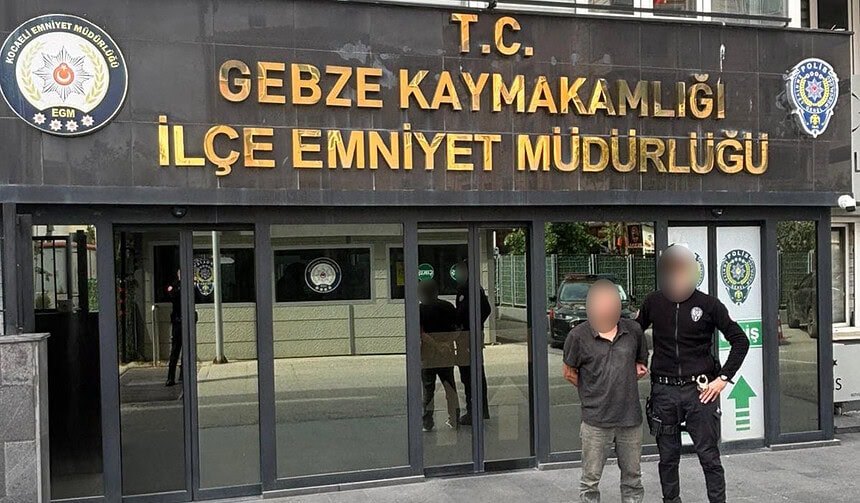 21 Yıl Hapisle Aranan Şahıs Kocaeli'de Yakalandı!