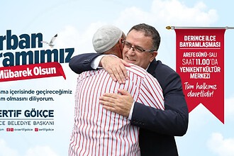 Derince Belediyesi Kurban Bayramı Bayramlaşma Töreni Ne Zaman, Saat Kaçta?