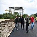 Başiskele'de Motor Sporları İçin Tarihi Gün: 36 Bin Metrekarelik Dev Pistte Asfalt Çalışmaları Başladı!
