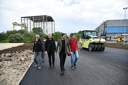 Başiskele'de Motor Sporları İçin Tarihi Gün: 36 Bin Metrekarelik Dev Pistte Asfalt Çalışmaları Başladı!