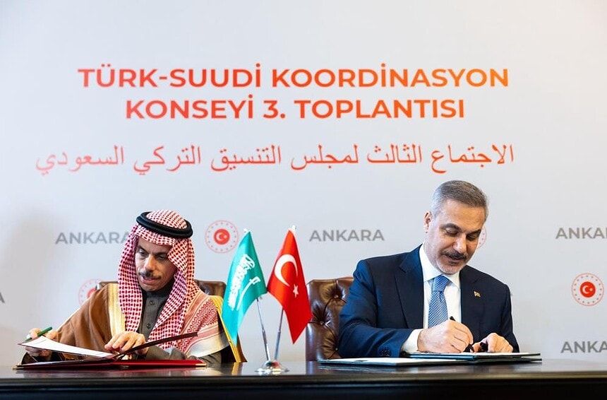 Türk-Suudi Koordinasyon Konseyi Üçüncü Toplantısı Ankara'da Gerçekleşti