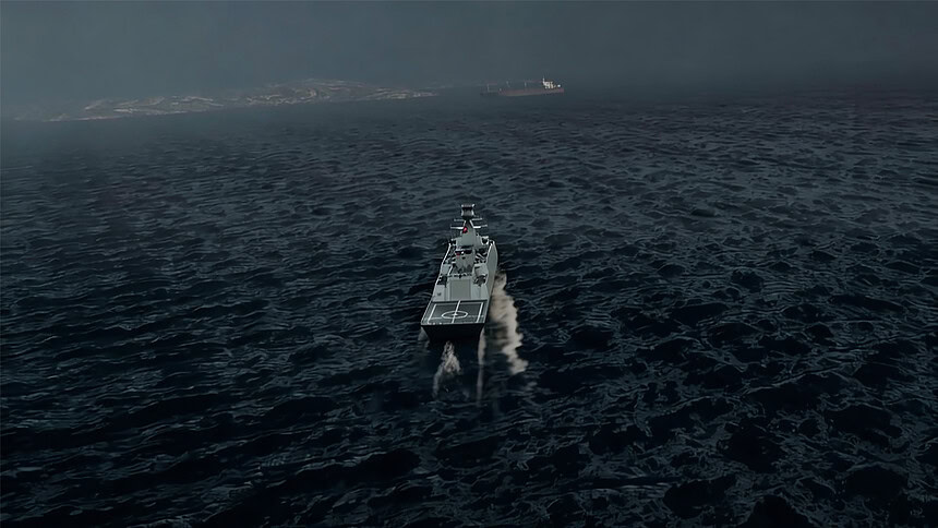 ADVENT Savaş Sistemi TCG Anadolu'da: Gemiler Yüzen Bilgisayar Oldu