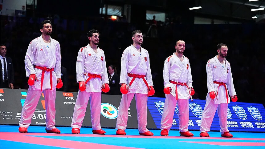 Avrupa Karate Şampiyonası'nda Milliler Gümüş Madalyalı