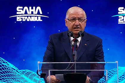 Bakan Güler SAHA EXPO'da duyurdu: Çelik Kubbe stratejik aklımız