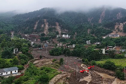 Çin'de Sel Felaketi: 9 Ölü, 11 Kayıp