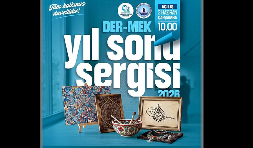 Derince’de El Emeği Göz Nuru Şöleni: DER-MEK Yıl Sonu Sergisi Kapılarını Açıyor!