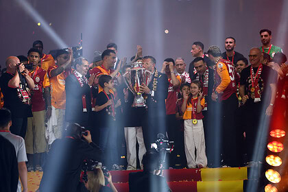Galatasaray'ın RAMS Park Şampiyonluk Kutlamalarından Özel Anlar!