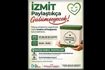 İzmit Belediyesi Kurban Eti Bağışı Nasıl Yapılır? İşte Kabul Noktaları!