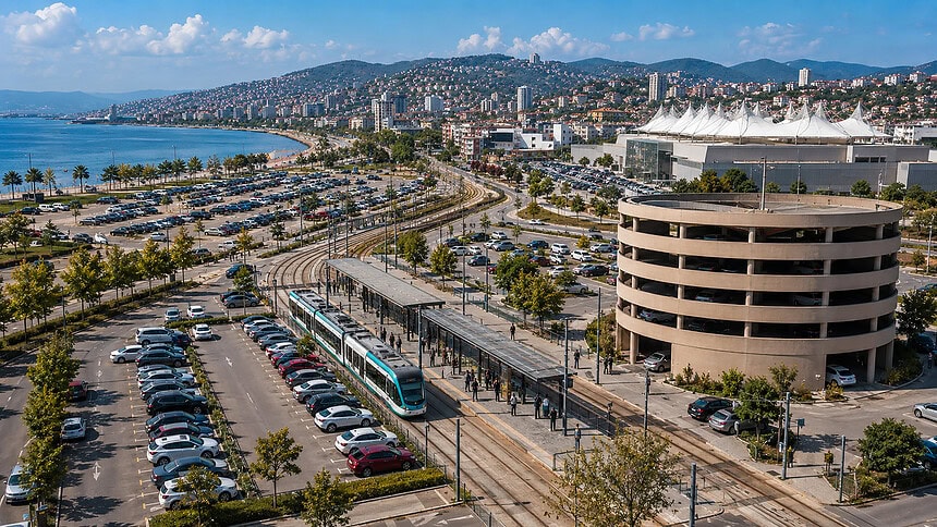 İzmit’te Aracınızı Park Edip Toplu Taşımaya Geçeceğiniz 5 Ücretsiz Nokta