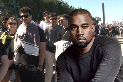 Kanye West Konseri Öncesi Olimpiyat Stadyumu’nda Kilometrelerce Kuyruk!