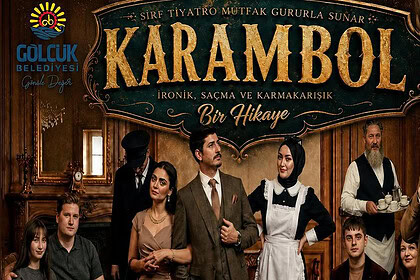 Kervansarayda Gizem ve Kahkaha Zamanı: Sırf Tiyatro'dan "Karambol" İle Sanatseverlere Davet!
