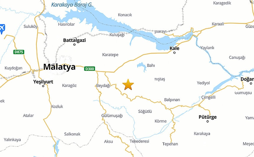 Malatya'da 5.6 Büyüklüğünde Deprem: Battalgazi İlçesi Sallandı!