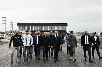 Başkan Büyükakın ve Özlü’den Motor Sporları Gelişim Merkezi’ne İnceleme!