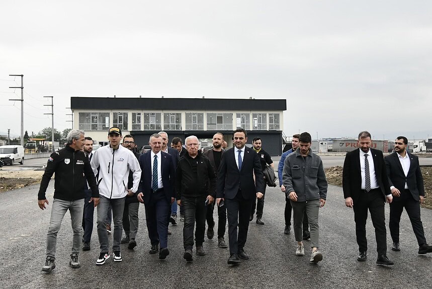Başkan Büyükakın ve Özlü’den Motor Sporları Gelişim Merkezi’ne İnceleme!