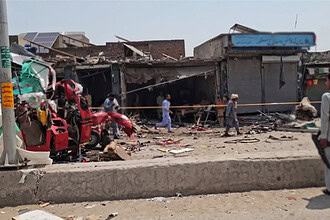 Pakistan'da Polis Karakolu Yakınında Patlama: 2'si polis 9 ölü