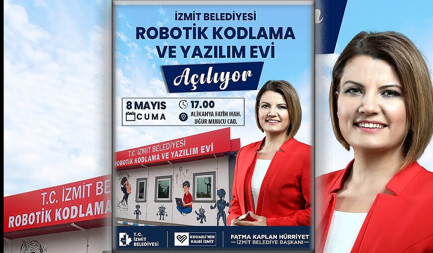 İzmit Belediyesi Robotik Kodlama ve Yazılım Evi Açılıyor! Alikahya’da Teknoloji Dönemi