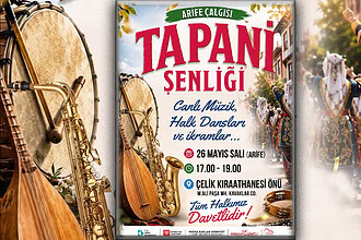 İzmit’te Bayram Arifesinde Geleneksel Tapani Şenliği Düzenlenecek