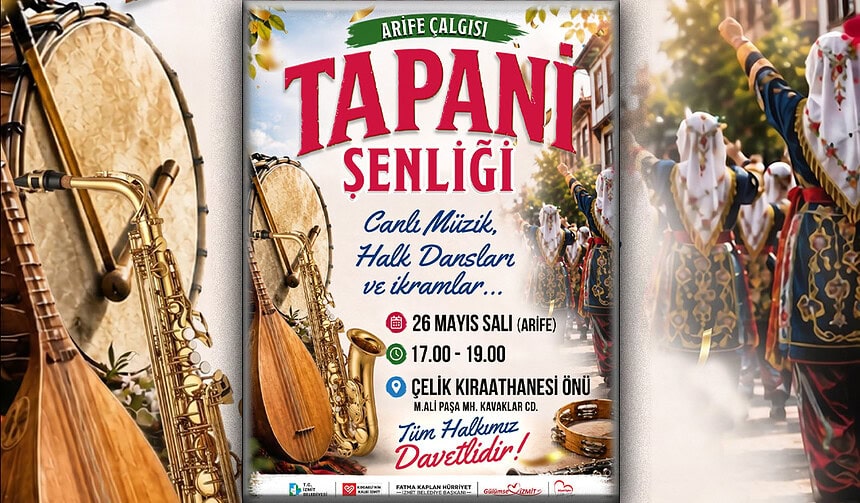 İzmit’te Bayram Arifesinde Geleneksel Tapani Şenliği Düzenlenecek