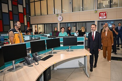 24 Saat Kesintisiz Mesai Yapılan Merkeze Ziyaret: Vali İlhami Aktaş Çalışmaları Yerinde İnceledi!