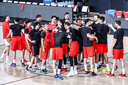A Milli Erkek Basketbol Takımı, Bosna Hersek Maçı Hazırlıklarına Başladı