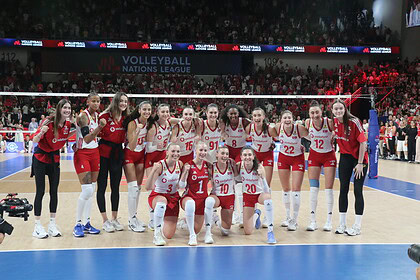 A Milli Kadın Voleybol Takımı, Belçika’yı 3-0 mağlup etti