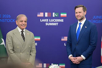 2026 ABD-İran Bürgenstock Zirvesi: Pakistan Başbakanı Şahbaz Şerif ve JD Vance Bir Arada!