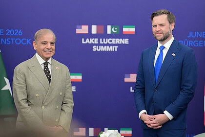 2026 ABD-İran Bürgenstock Zirvesi: Pakistan Başbakanı Şahbaz Şerif ve JD Vance Bir Arada!