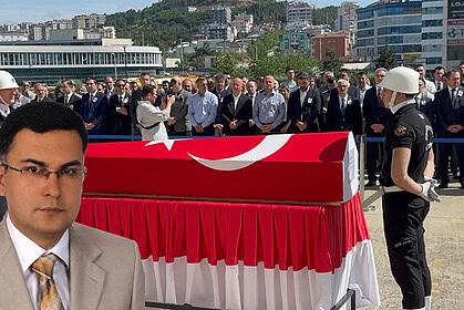 Gebze Adliyesi'nde Görevi Başında Vefat Eden Savcı Ayhan Uyumaz İçin Resmi Tören Düzenlendi!