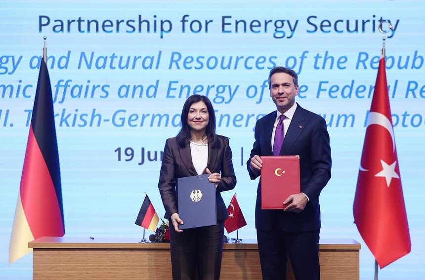 Bakan Bayraktar Türk-Alman Enerji Ortaklığı, Artık 'Türk-Alman Enerji ve Madenler Ortaklığı’ Haline Gelecektir