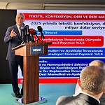 Bakan Bolat tekstil ve hazır giyim sektörünü değerlendirdi