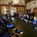 Bakan Kurum ve Bakan Bayraktar, BM Genel Sekreteri Guterres İle Bir Araya Geldi