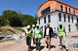 Körfez Çamlıtepe Spor Kompleksi Son Durum: Başkan Şener Söğüt İnşaat Sahasını İnceledi!