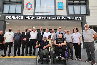 Derince İmam Zeynel Abidin Cemevi İnşaatı Tamamlandı: Başkan Büyükakın'dan Son Kontrol!